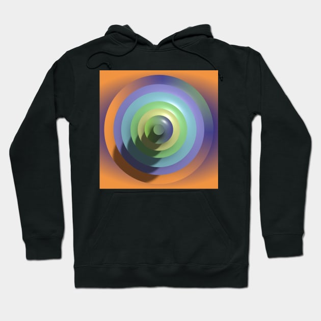 Bulls eye Hoodie by oscargml